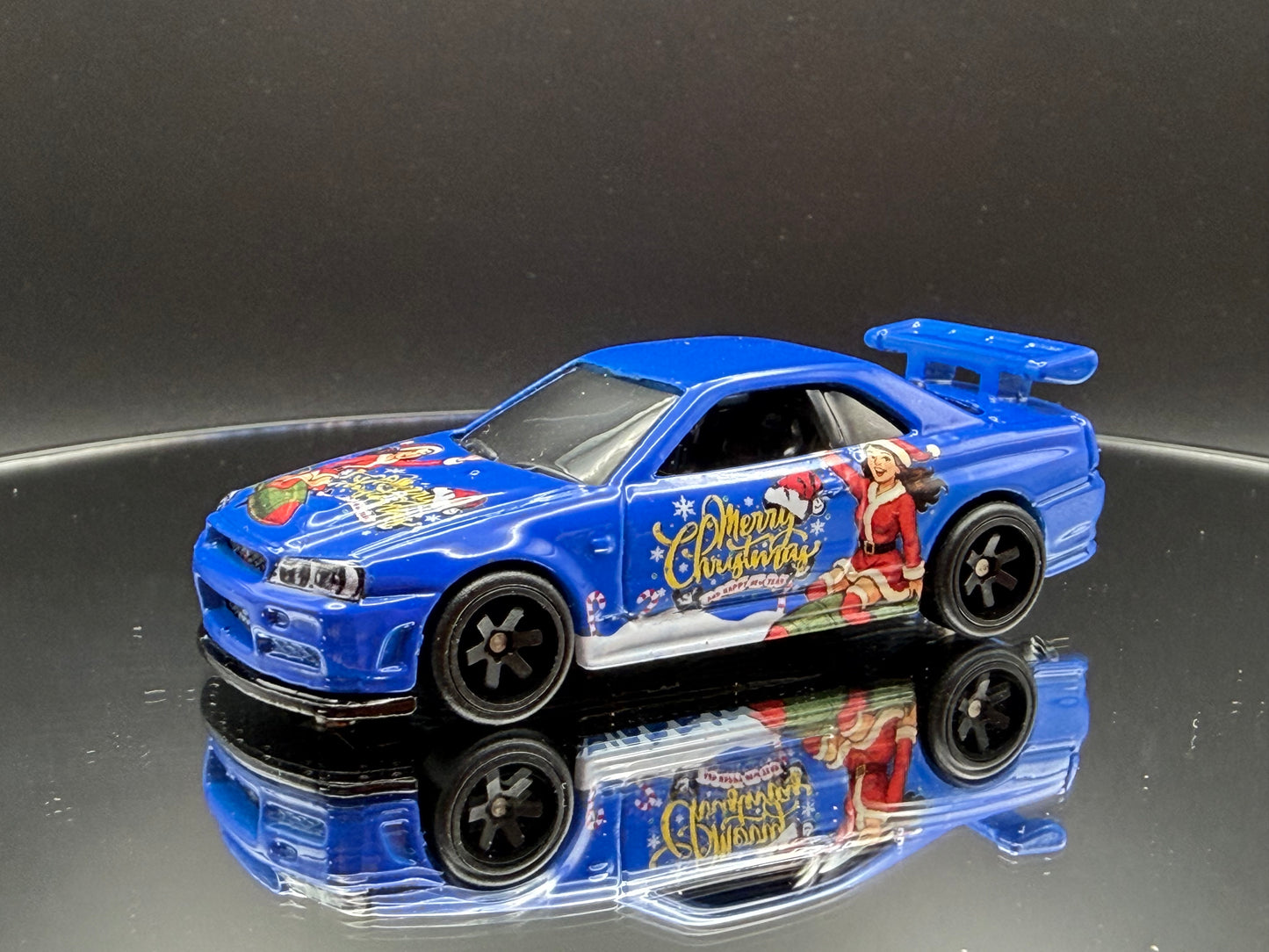 Custom Hot Wheels Nissan Skyline GT-R 34 - Holiday Special Edition (Metal Base) (Copy) (Copy) (Copy) (Copy) (Copy) (Copy) (Copy)