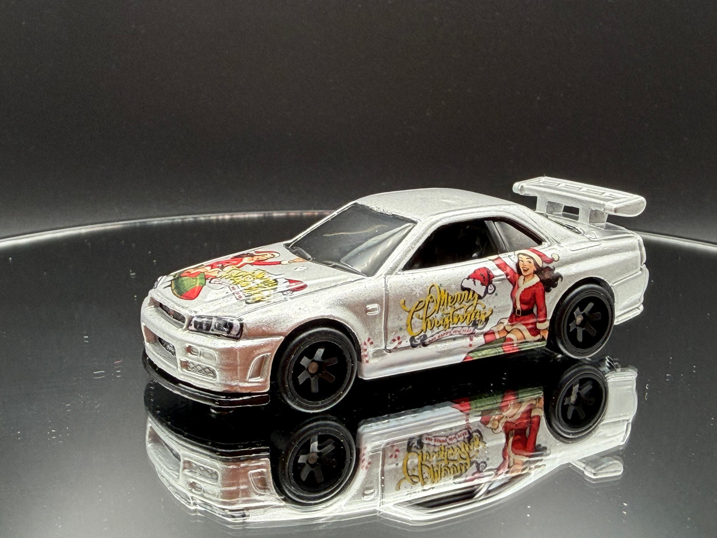 Custom Hot Wheels Nissan Skyline GT-R 34 - Holiday Special Edition (Metal Base) (Copy) (Copy) (Copy) (Copy) (Copy) (Copy)