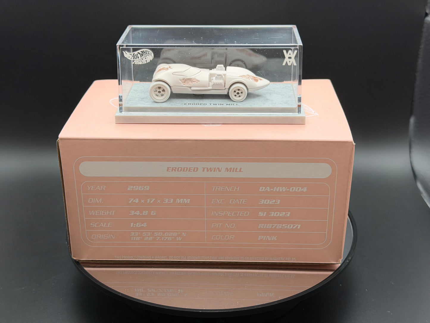 Hot Wheels X Daniel Arsham Eroded Twin Mill – HPJ32 | Opened