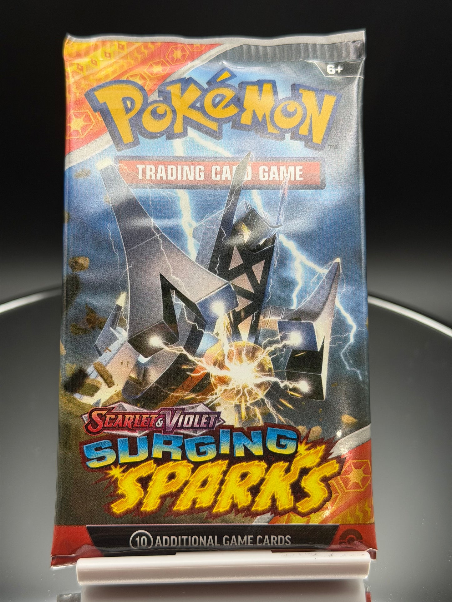 Pokémon TCG: Scarlet & Violet—Surging Sparks Booster Pack (10 Cards)