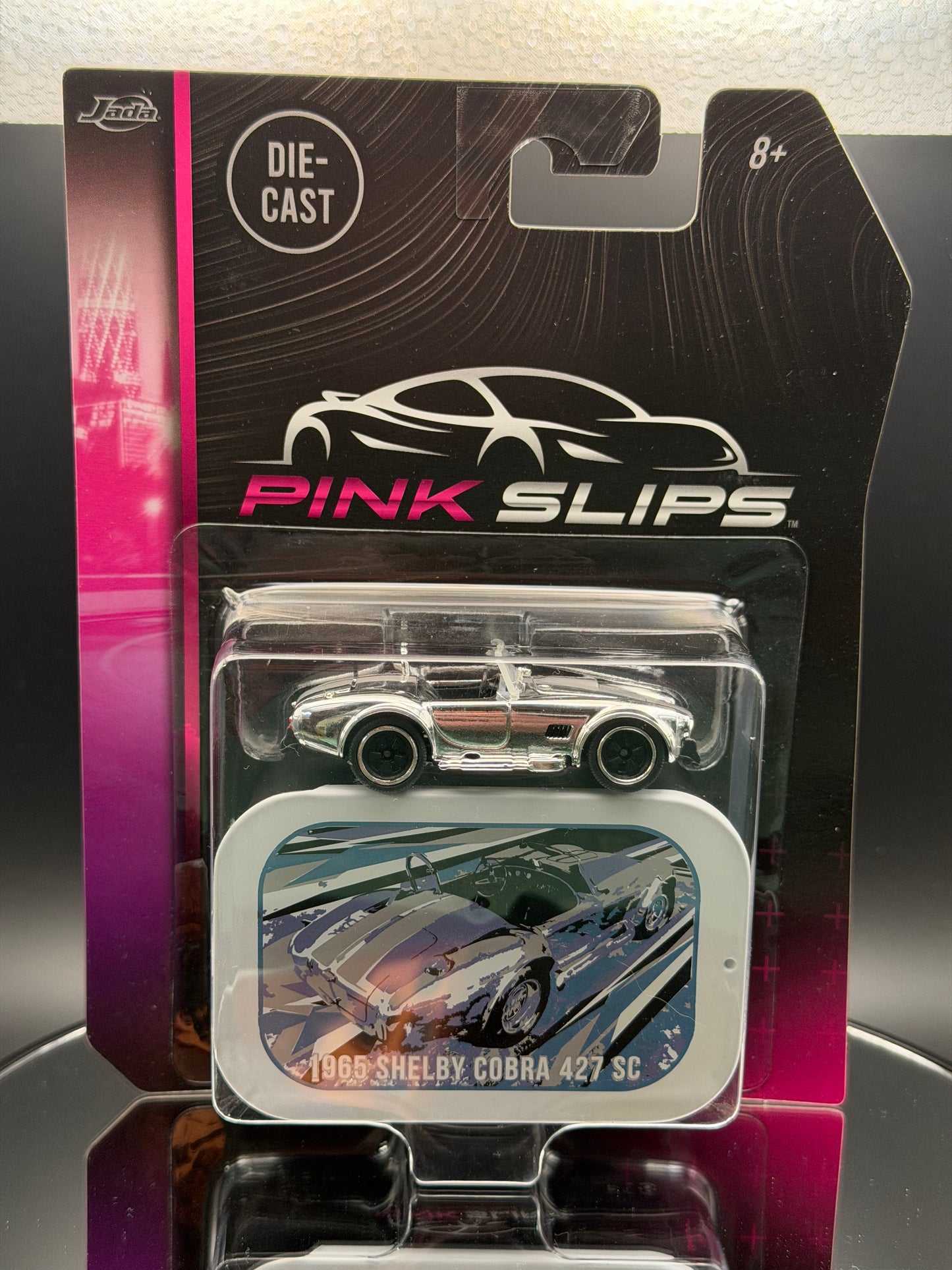 2026 Jada Toys Pink Slips 1965 Shelby Cobra 427 Chrome