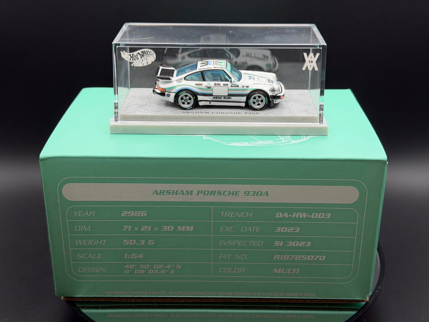 Hot Wheels x Daniel Arsham Porsche 930a – HPJ30 | Opened