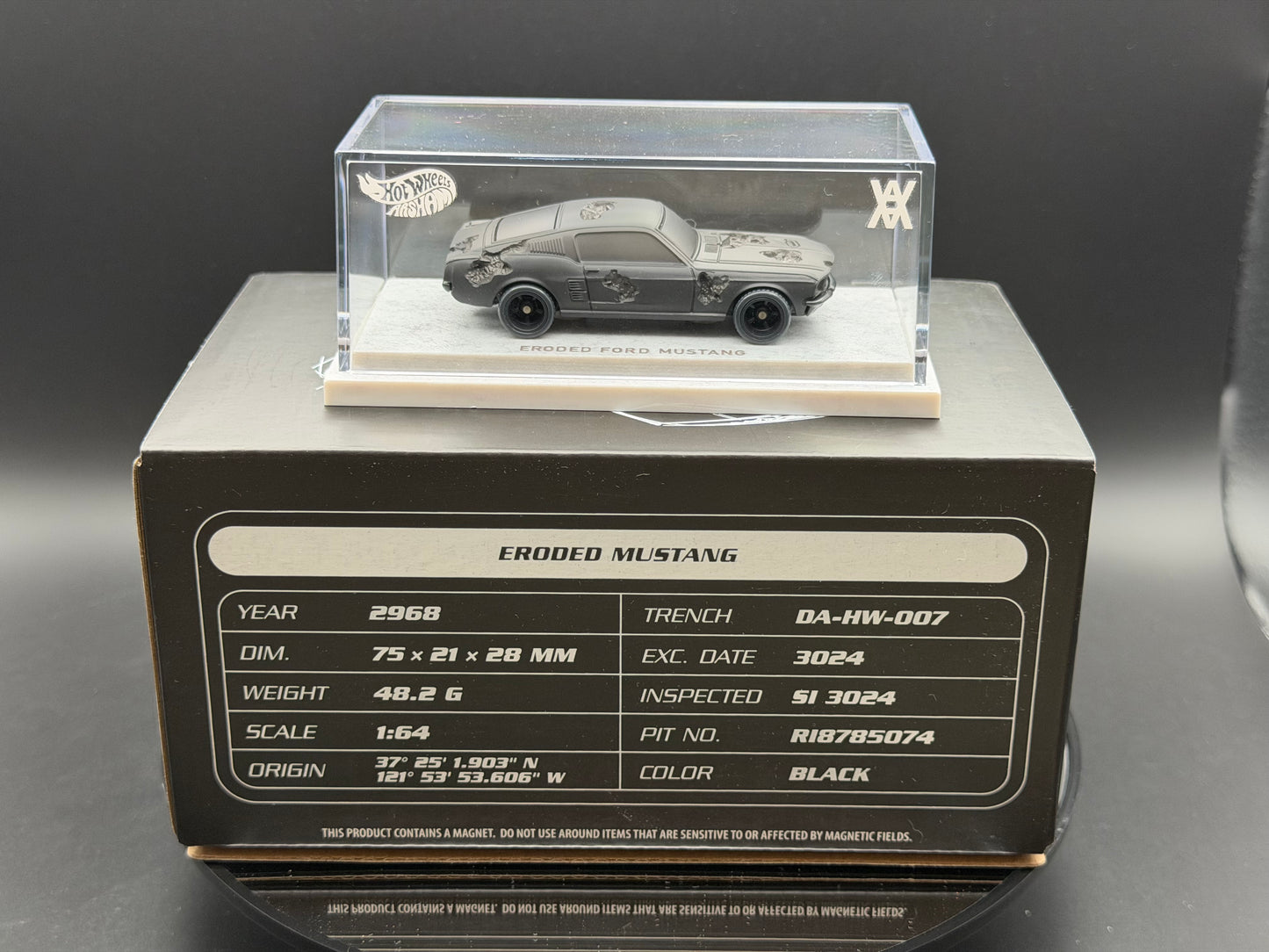 Hot Wheels x Daniel Arsham Eroded Ford Mustang – HPJ33