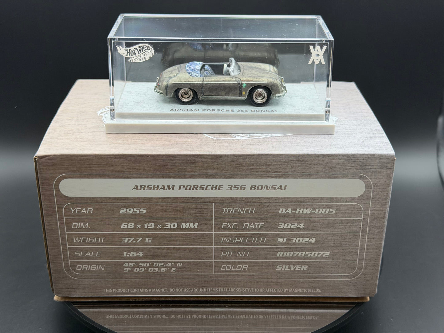 Hot Wheels x Daniel Arsham Porsche 356 “Bonsai” Speedster – Opened  | HPJ29