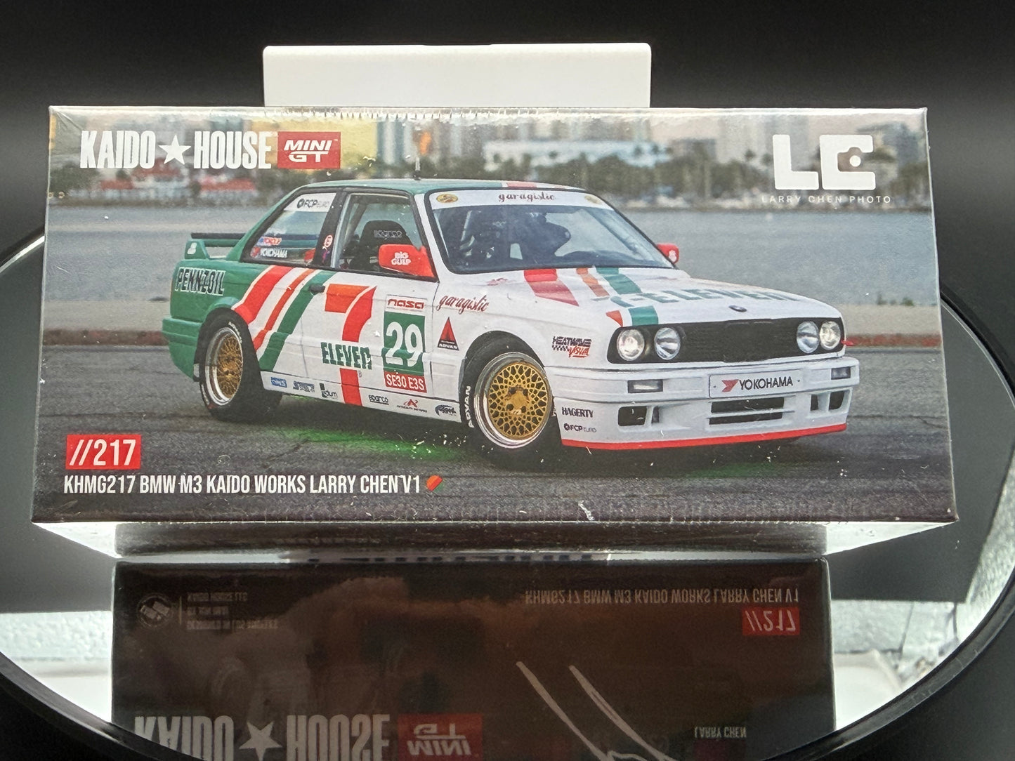 Kaido House x Mini GT 1:64 BMW M3 Kaido Works Larry Chen V1 (USA Exclusive) #217