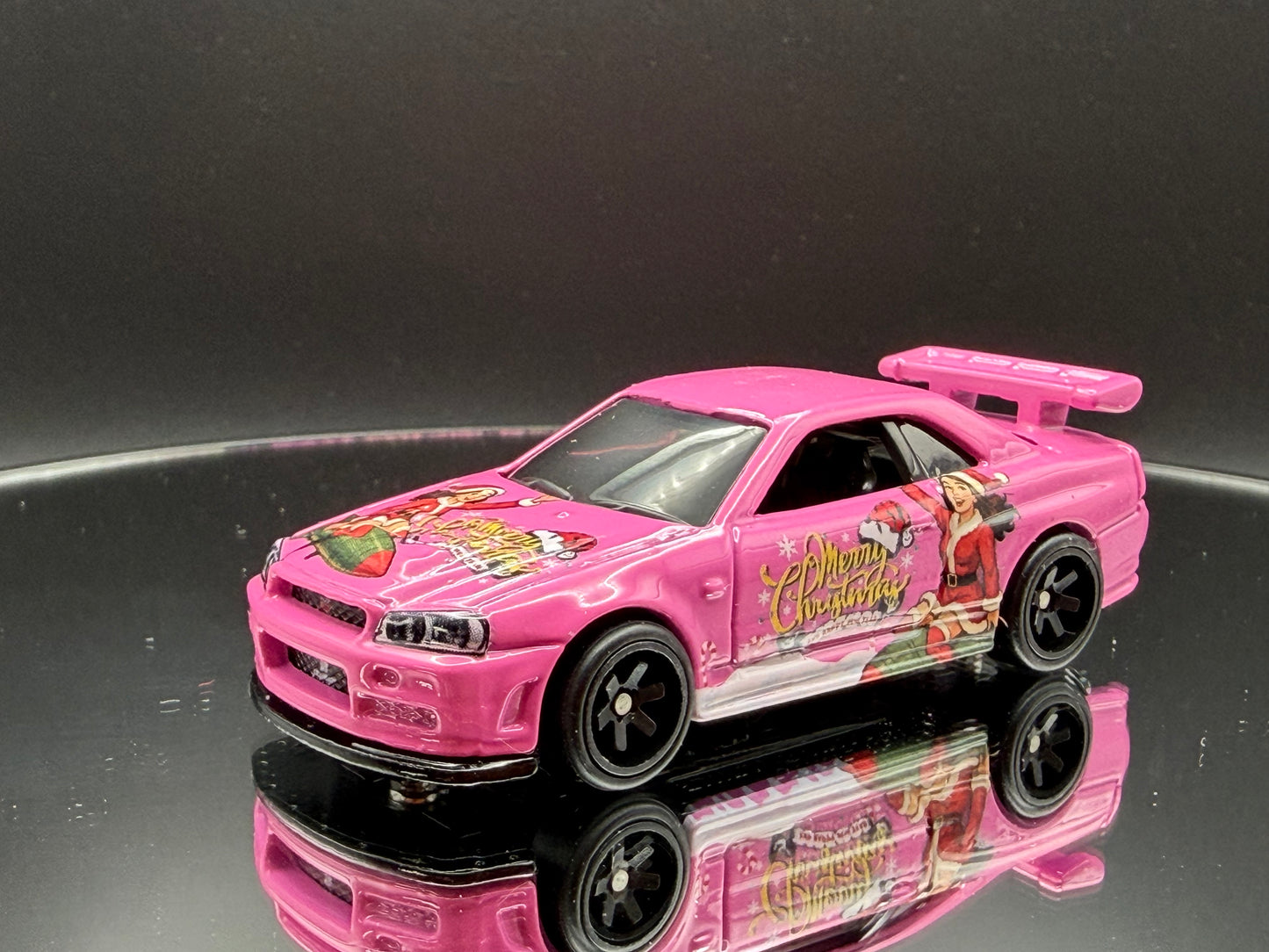Custom Hot Wheels Nissan Skyline GT-R 34 - Holiday Special Edition (Metal Base) (Copy) (Copy) (Copy) (Copy) (Copy)