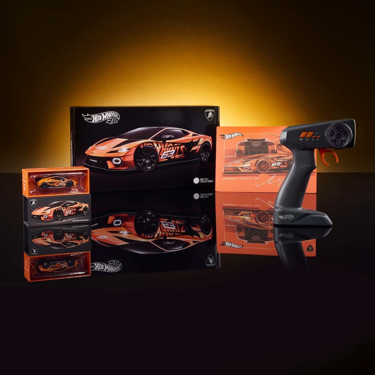 Hot Wheels RC 1:64 Lamborghini Temerario Alleggerita – JHW60 | Sealed in Box
